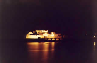 Castle Cornet at night